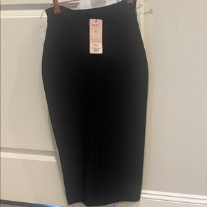 House of CB Classic Black Pencil Skirt